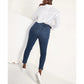 Buy-Ladies Extra High Rise Super Skinny Stretchy Blue Jeans | 1 Knee Ripped | "Samina"-Online-in South Africa-on Zalemart