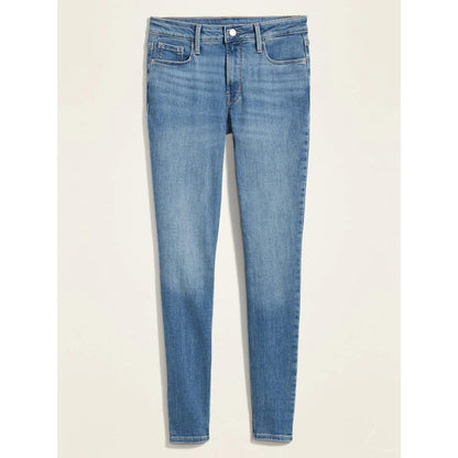 Buy-Ladies High Rise Super Skinny Super Stretchy Strong Denim Jeans | Plain | "Samina"-Online-in South Africa-on Zalemart
