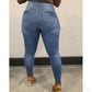 Buy-Ladies High Waist Super Skinny Super Stretchy Super Strong Waist Slimming Denim Jeans | Ripped | "Shami"-Online-in South Africa-on Zalemart