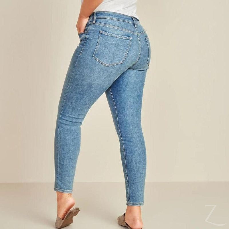 Buy-Ladies Super Skinny Stretchy Strong Denim Jeans | Plain | "Samina" - B Grade-Online-in South Africa-on Zalemart