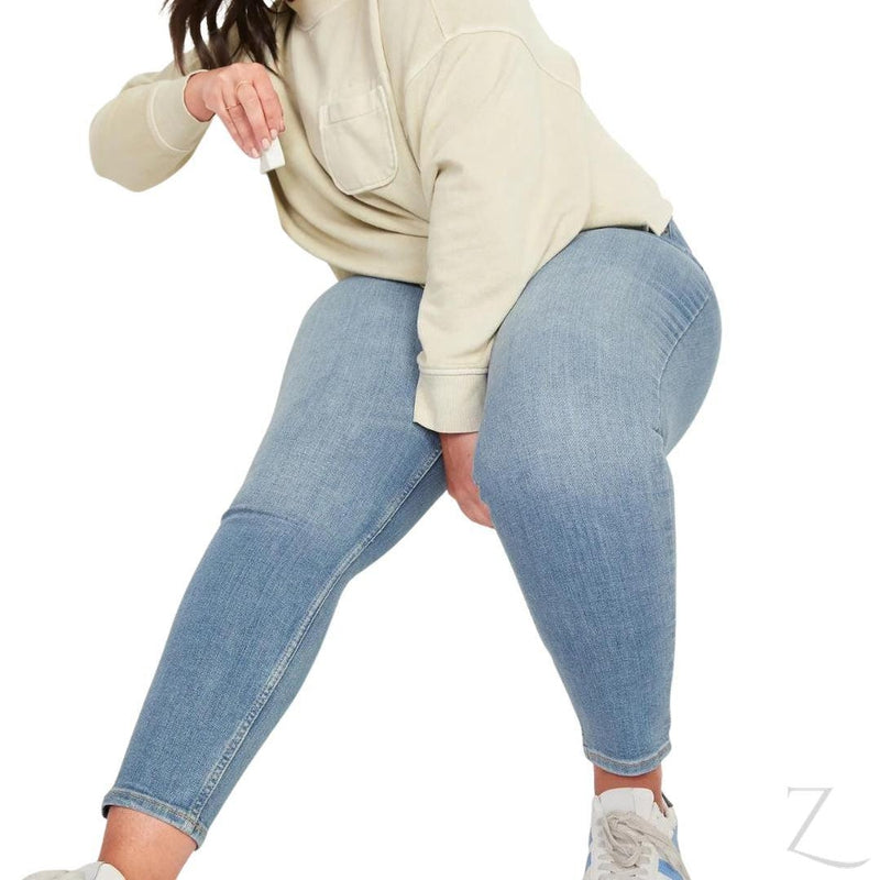Buy-Ladies Super Skinny Stretchy Strong Denim Jeans | Plain | "Samina" - B Grade-Online-in South Africa-on Zalemart