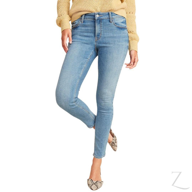 Buy-Ladies Super Skinny Stretchy Strong Denim Jeans | Plain | "Samina"-Online-in South Africa-on Zalemart