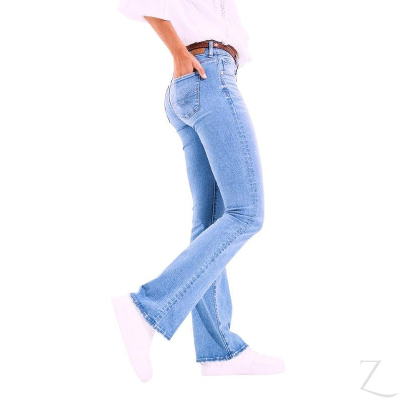 Buy-Ladies Super Stretchy Super Strong Bootleg Denim Jeans | Plain | "Khozi"-Online-in South Africa-on Zalemart