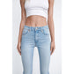 Buy-Ladies Super Strong Slightly Stretchy Cropped Flared Jeans | Plain | "Zia"-Online-in South Africa-on Zalemart