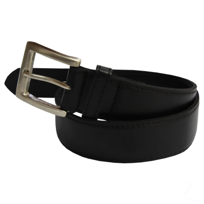 Buy-Leather Belt - Black - Genuine Leather-24-Online-in South Africa-on Zalemart