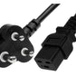 Dedicated C19 to RED 3 Pin Plug (Kettle Plug) Power Cable