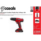 Casals Drill Impact Cordless Plastic Red 13Piece 18V