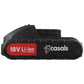 Casals Drill Impact Cordless Plastic Red 13Piece 18V