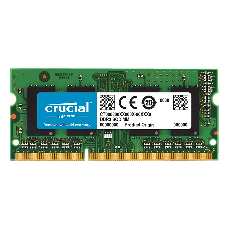 Crucial 2GB DDR3 1600MHz SO-DIMM