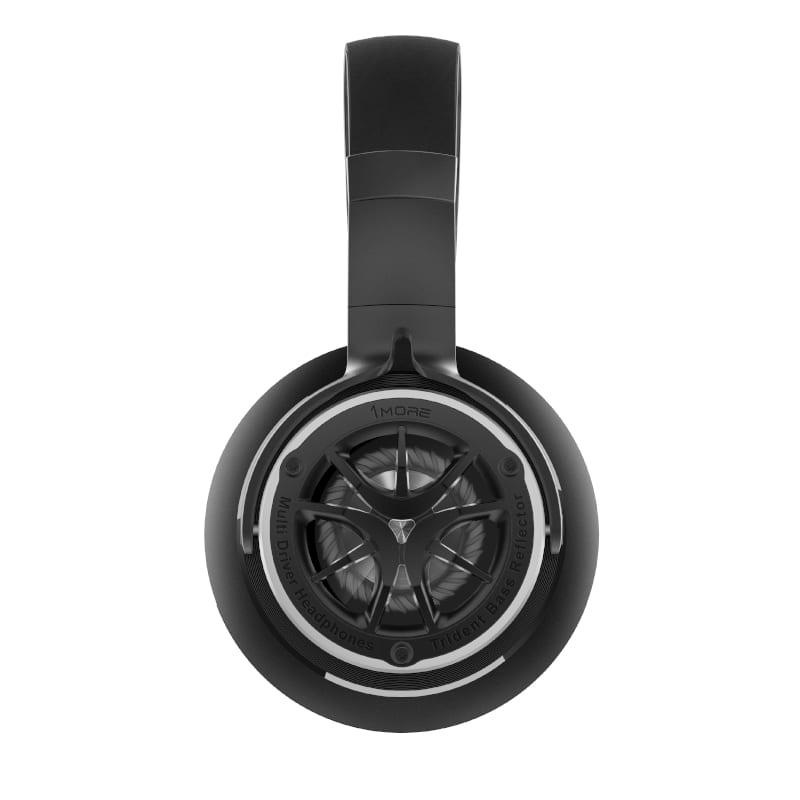 1MORE HiFi H1707 Triple Driver Hi-Res Certified 3.5mm Over-Ear Headphones - Silver