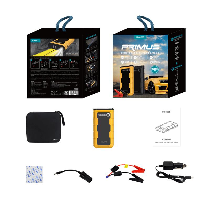 Romoss Jump Starter 12000mAh - Yellow