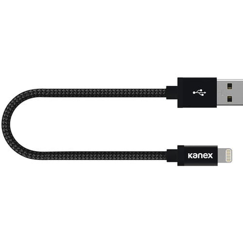 Kanex Lightning 1.2m Durabraid Cable - Matt Black