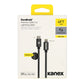 Kanex USB-C to Lightning 1.2m Durabraid Cable - Space Grey