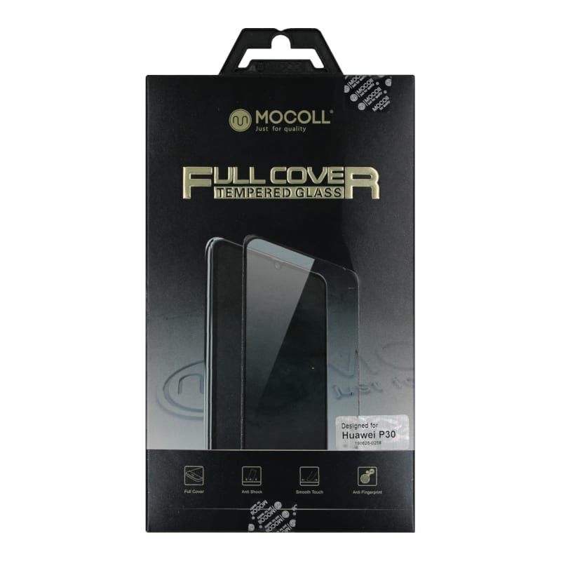 Mocoll 2.5D 9H Tempered Glass Full Cover 0.33mm Huawei P30 - Black