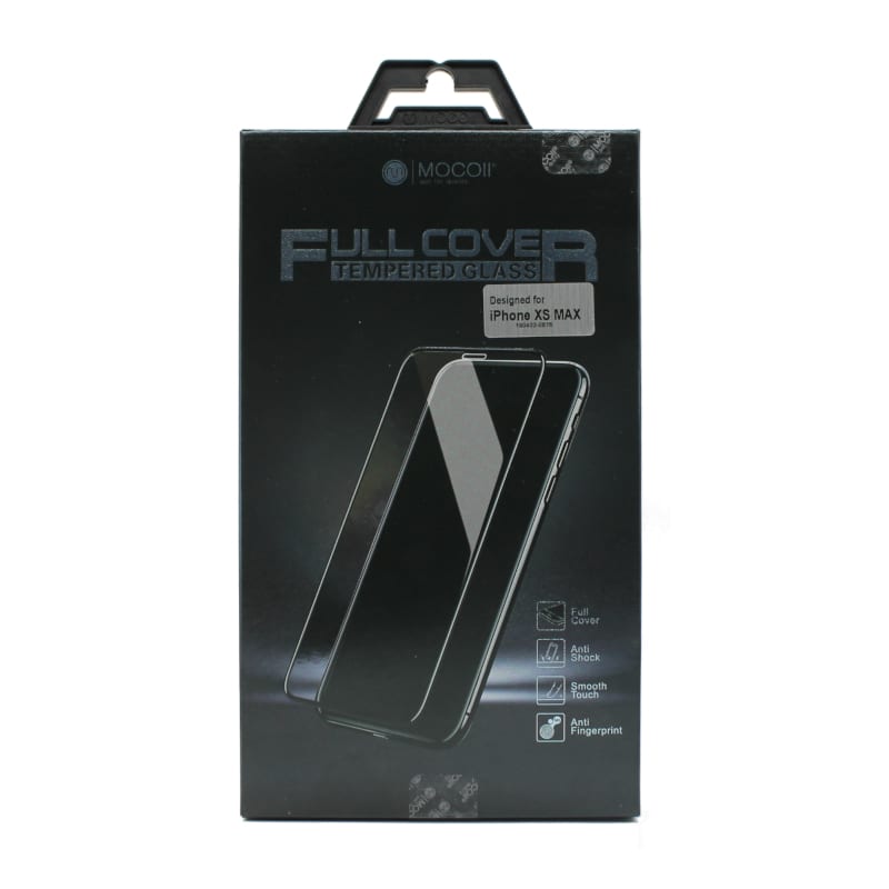 Mocoll 2.5D Tempered Glass Full Cover Screen Protector iPhone XS Max - Black