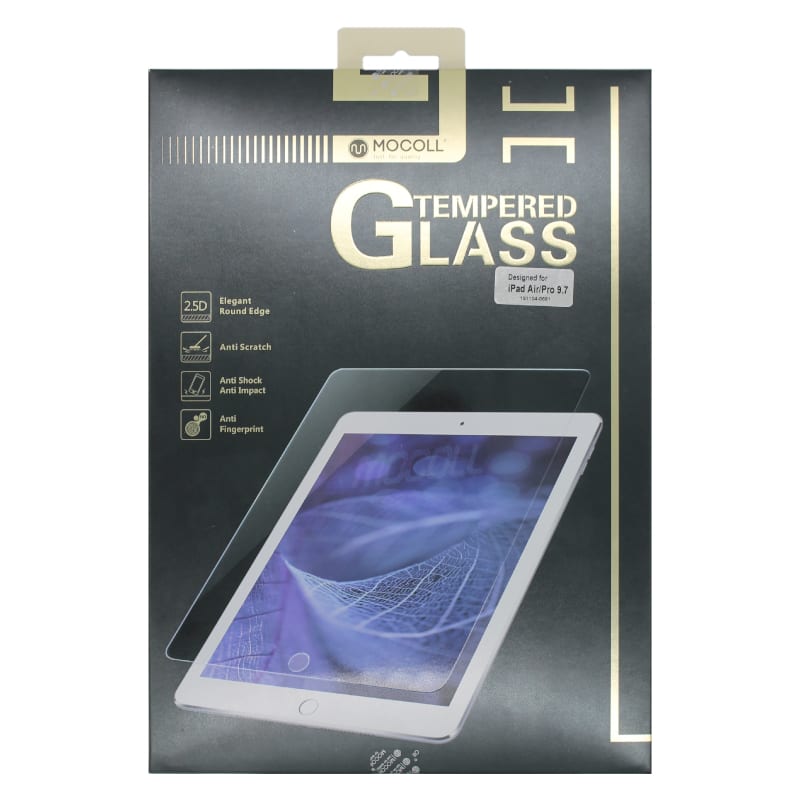 Mocoll 2.5D 9H Hardness 0.33mm 9.7 Ipad Air/iPad Pro - Clear