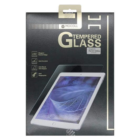 Mocoll 2.5D Tempered Glass Full Cover Screen Ipad Pro 10.2 Blue - Clear