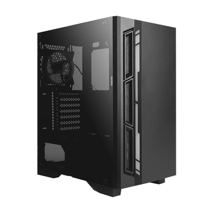 Antec NX400 ARGB LED Tempered Glass Side (GPU 330mm) ATX | Micro ATX | ITX Gaming Chassis - Black