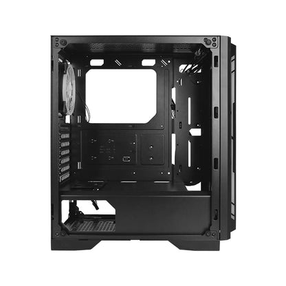 Antec NX400 ARGB LED Tempered Glass Side (GPU 330mm) ATX | Micro ATX | ITX Gaming Chassis - Black