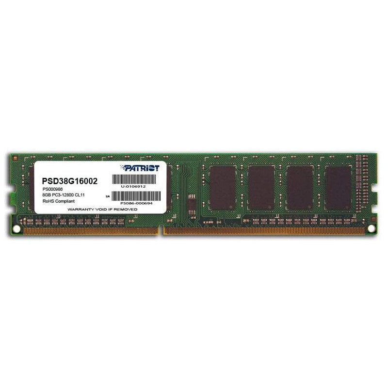 Patriot Signature Line 8GB DDR3 1600MHz Desktop Single Rank Memory