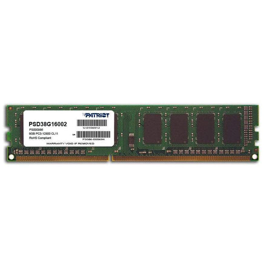 Patriot Signature Line 8GB DDR3 1600MHz Desktop Single Rank Memory