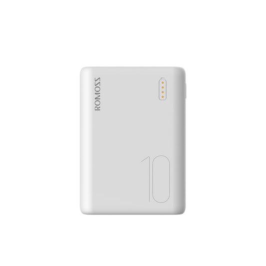 Romoss Simple 10 10000mAh Power Bank - White