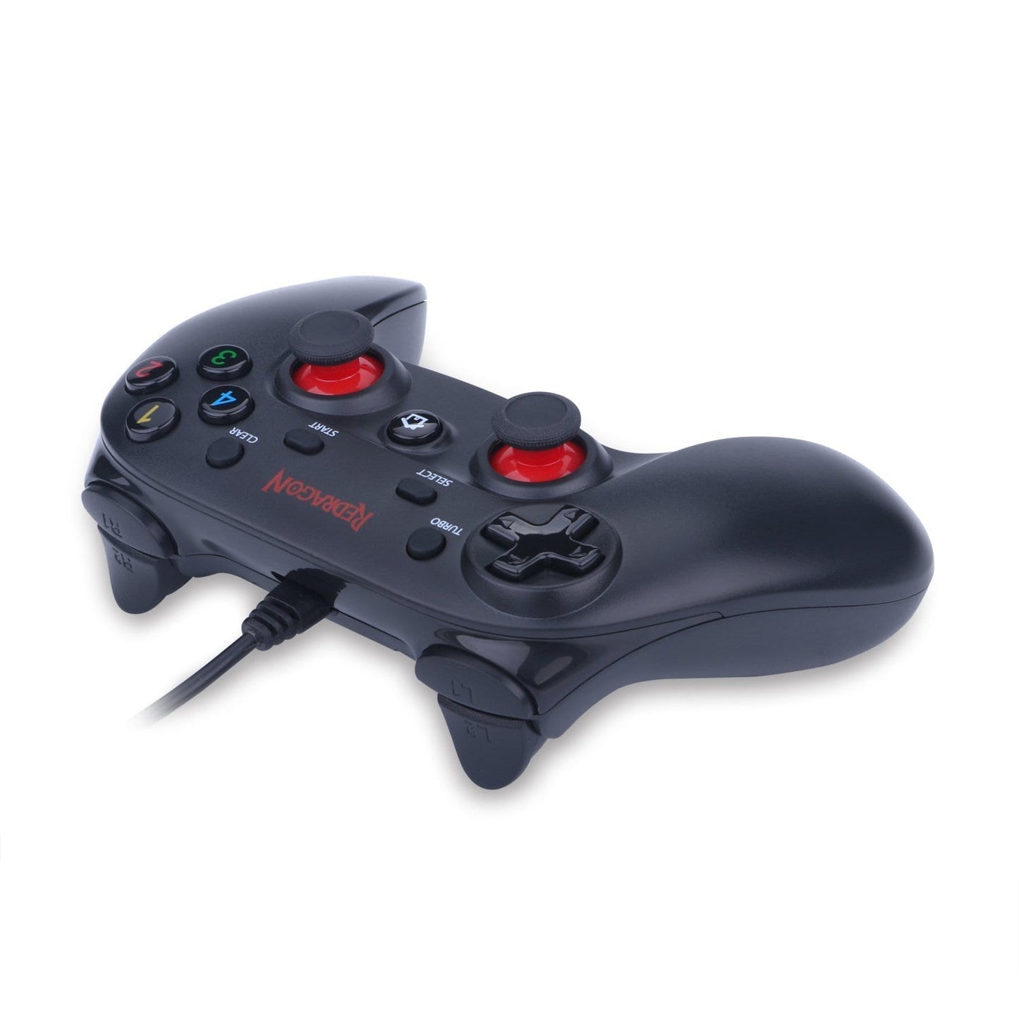 Redragon SATURN Wired X/D-input(Digital/Analog) PC Controller Black