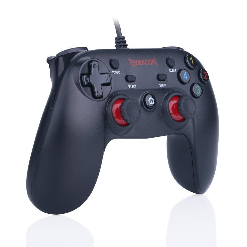 Redragon SATURN Wired X/D-input(Digital/Analog) PC Controller Black