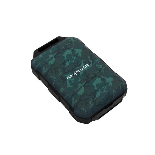 RAVPOWER 10050mAh 2x USB | IP66 | Waterproof Power Bank - Camouflage