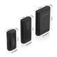 RAVPOWER 3350mAh | 6700mAh | 10050mAh | 3 Pack Power Bank - Black