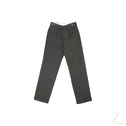 Extension Waistband Trouser - Grey