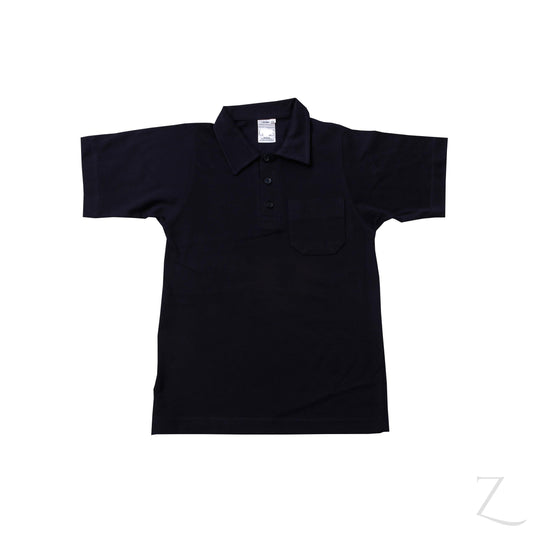 Golf Shirt Plain - Navy