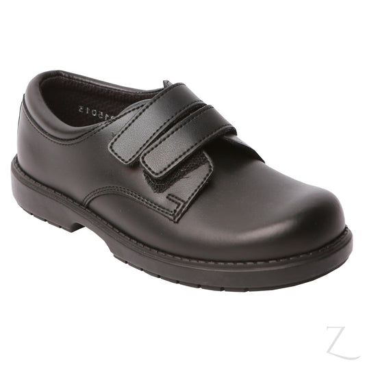 Greencross Velcro School Shoes - Black