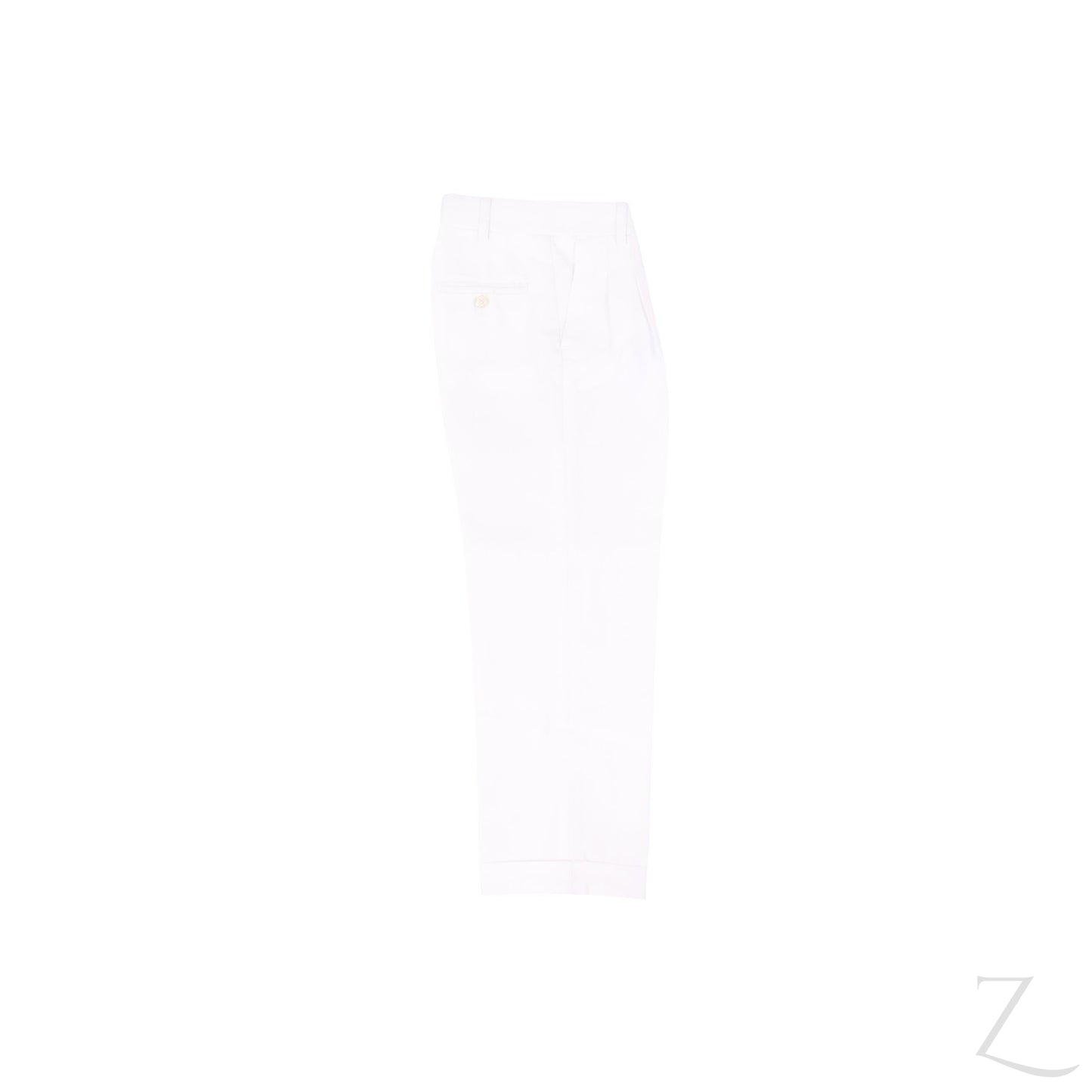 Beltloop Trouser - White