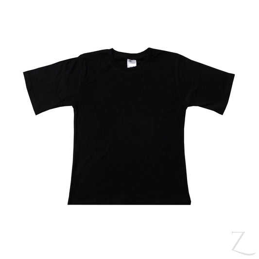 T-Shirt Plain - Black