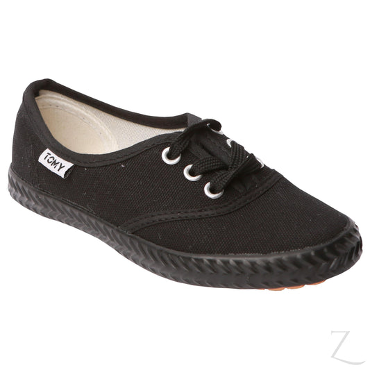 Tomy Takkie Canvas Sneakers - Black