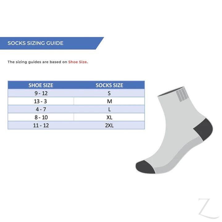 Boys 3/4 Long Socks - Black