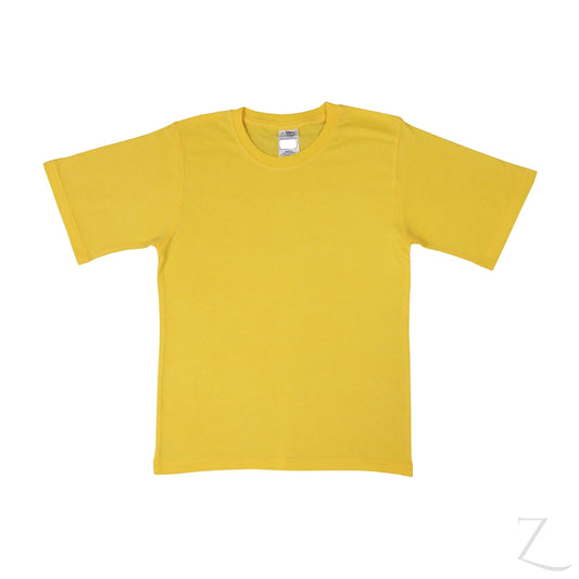 T-Shirt Plain - Yellow