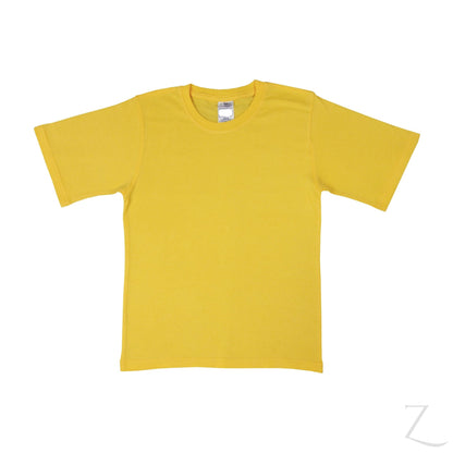 T-Shirt Plain - Yellow