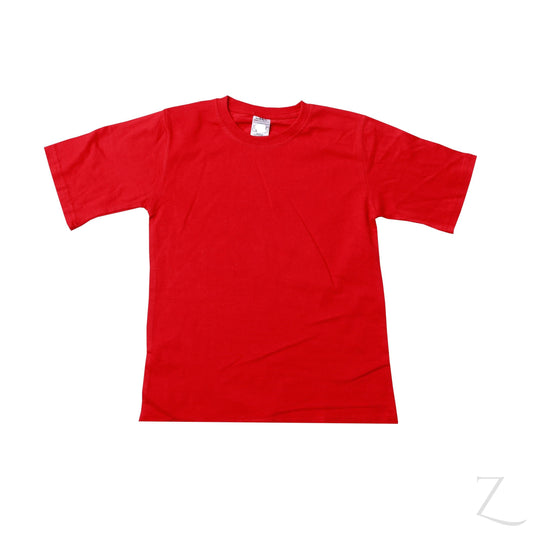 T-Shirt Plain - Red