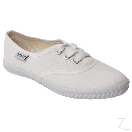 Tomy Takkie Canvas Sneakers - White