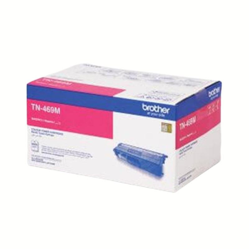 Brother High Yield Magenta Toner Cartridge for HLL8360CDW/ MFCL8690CDW/ MFCL9570CDW | TN469-M