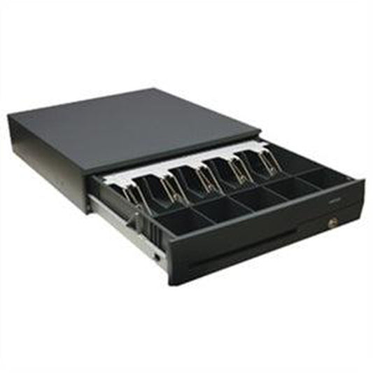 Posiflex Cash Drawer with Serial Interface & AC Adapter