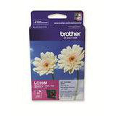 Brother Magenta Ink Cartridge for DCPJ125/ DCPJ140W/ MFCJ220 | LC39-M