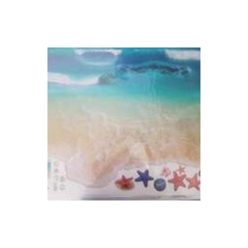 3D Wall or Floor Stickers - Beach - Zalemart