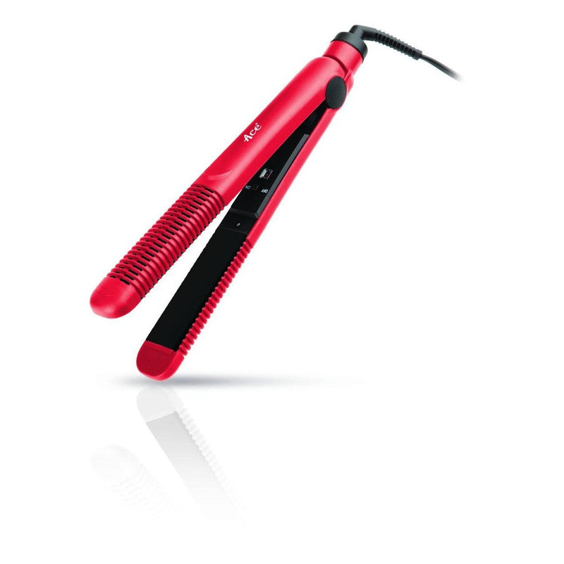 Buy-Ace Hair Straightener Ceramic Red Swivel Cord 35W "Pro Styler"-Online-in South Africa-on Zalemart
