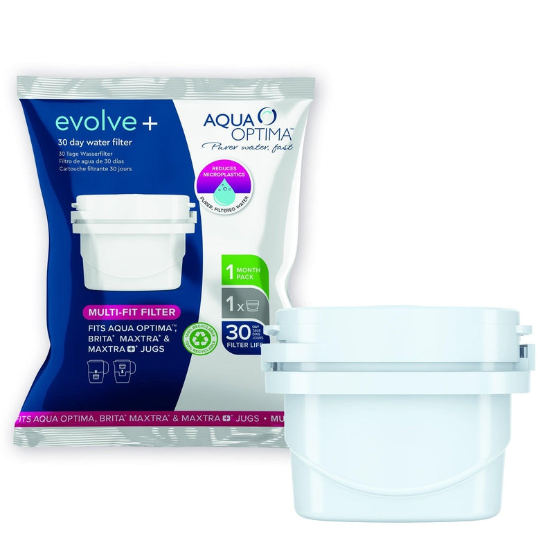 Buy-Aqua Optima Filter Single Plastic White 30 Day "Evolve+"-Online-in South Africa-on Zalemart