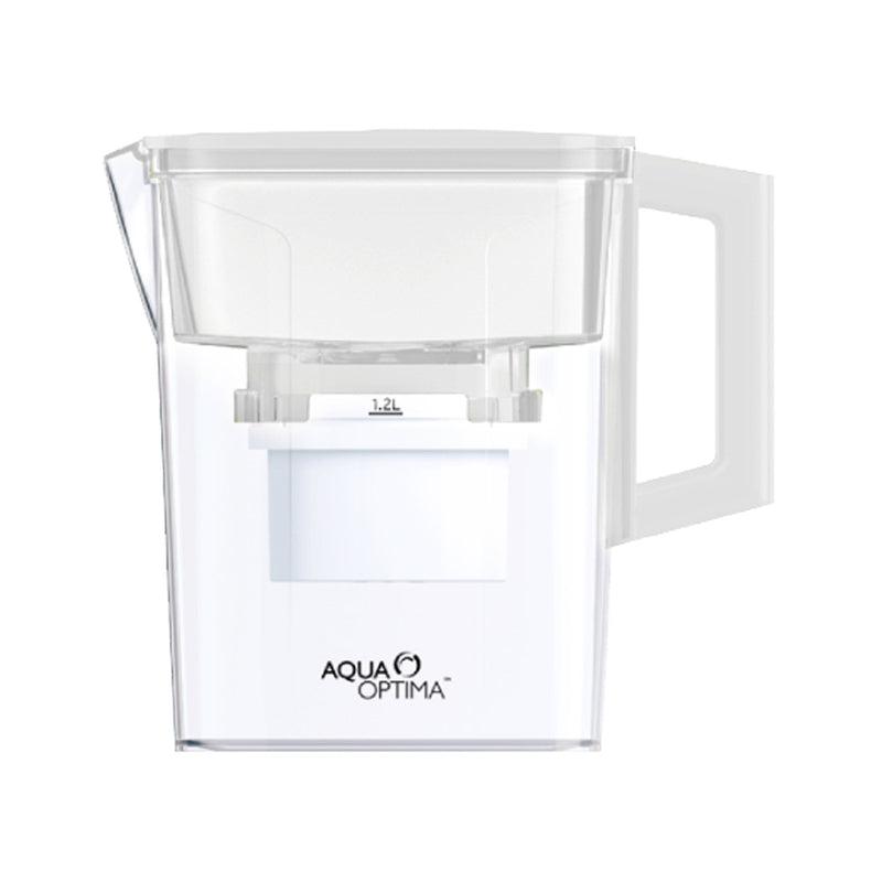 Buy-Aqua Optima Water Jug With 30 Day Filter Plastic White 2.1L "Compact"-Online-in South Africa-on Zalemart