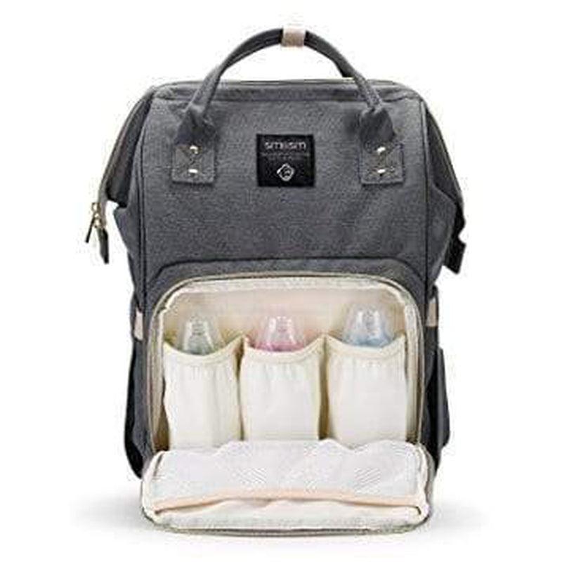 Backpack Baby Bag - Grey - Zalemart