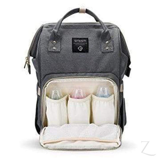 Backpack Baby Bag - Grey - Zalemart